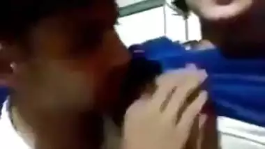 Pervert sucks cousin sister’s juicy boobs in desi mms