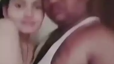 Jija kissing saali and her boob press foreplay