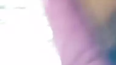 Desi village wife saree upskirt in outdoor viewing her hairy pussy