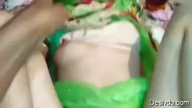 Just married bride Saree in full HD desi video home mast chudai Hindi