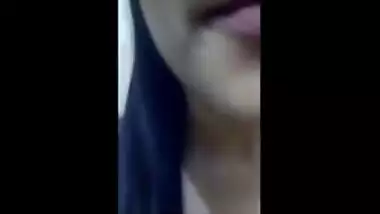 Dilettante Large Boobs Fresh Kolkata Girlfriend Solo MMS Scandal