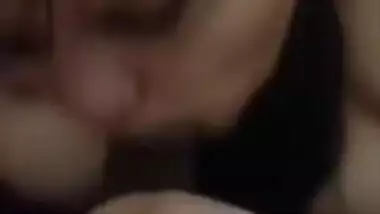 Chubby Indian BBW sucking her yoga teacher’s dick
