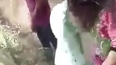 Desi village girl fuck outdoor