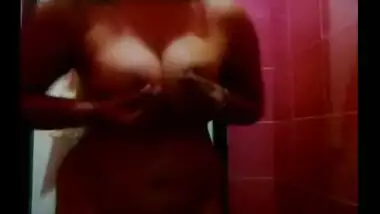 Indian Aunty Getting Naked Office Bathroom