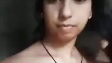 Indian Cute Girl Selfie nude MMS video