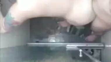 Cam Records Couple Having Doggy Sex In Shower