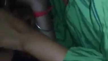 Horny sister and broâ€™s Desi blowjob sex MMS
