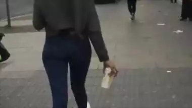 She still thinks its Summer (Indian succulent ass)NO LAYERS