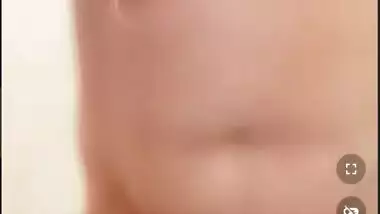 Sexy GF Tango nude bath show