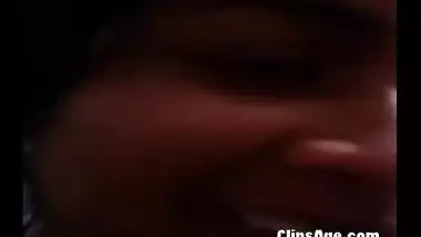 South Indian aunt with hubby extended hot MMS video in bathroom