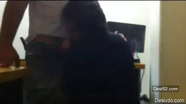 Desi cute girl fucking with her boss for promotion