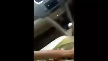 Dilettante college beauty sucks and bonks her lover in his car