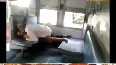 Matured Bhavi Fucking in Train With Old Man