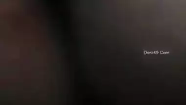 Desi young slut with glasses shows her XXX breasts and twat online