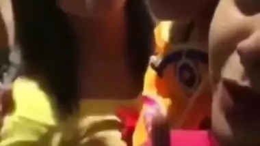 Horny Indian Girls singing Isme tera Ghata Adult Version