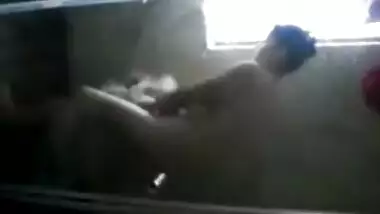 Desi aunty bathing recorded and talking in hindi part 1