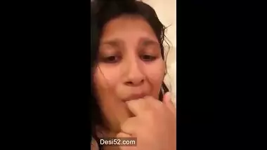 Desi bbw collage girl fing