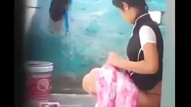 Dase Bathroom Girl Video Sexy - Village Girl Outdoor Nude Bath Videos indian porn mov