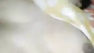 Hot chubby village girl fucked hard on bed