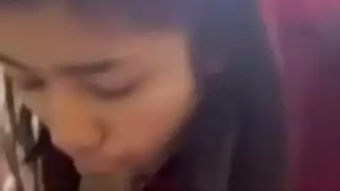 Viral sex video of the Silchar bike rider girl sucking a dick