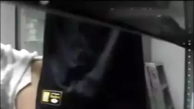 Sexy Mallu babe sucking and getting fucked in CYBER CAFE