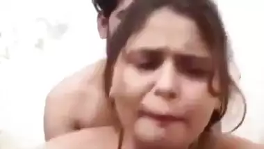 Standing bhabhi stripped fully and fucking in doggy position