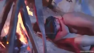 Jija Saali Sex In Garden Web Series