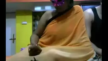 Incestuous bhabhi devar tease and seduce on web cam