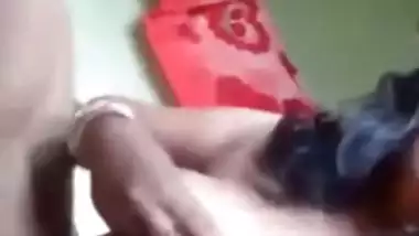 Beautiful horny Bengali Desi babe fingering her boobs and pussy XXX