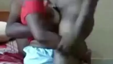 Desi babe's boobs give carnal delight to XXX fucker in BF's presence