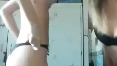 Mom Teach Daughter How to Pose