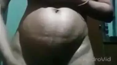 Desi Sexy Girl Taking Off Saree Blouse Showing Big Tits And Having Sex Alone