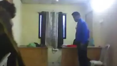 Chennai teacher hot sex with staff in office room
