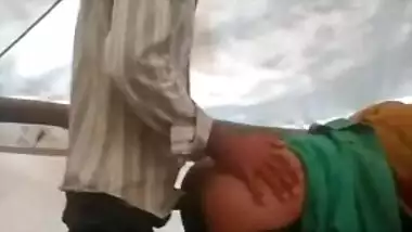 Desi labor XXX wife gets fucked by a civil engineer outdoors MMS