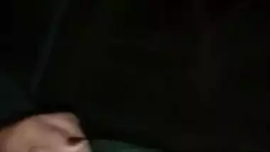 Village girl first-time blowjob MMS video