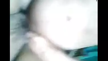 Big boobs college girl gets her tight pussy fucked by lover