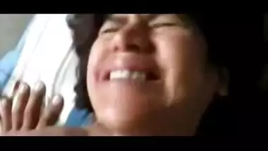 Desi- uttaranchali aunty masturbating and giving bj