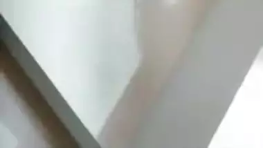 Desi Beautiful girl recording nude selfie for lover