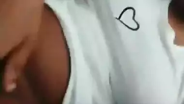 Tamil babe stripping and playing with pussy