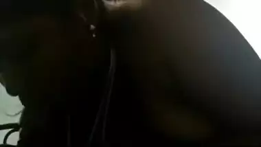 Desi hot aunty sucking lover’s dick