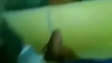 Flashing dick to the chubby Indian doctor