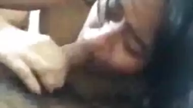 Sexy Desi girl sucking dick of her boyfriend at home