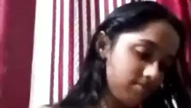Firm boobs mallu GF removing bra and topless video call