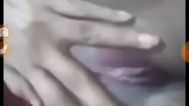 Beautiful teen girl showing her virgin pussy