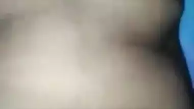 Indian party hotty with consummate fleshy body fingering muff