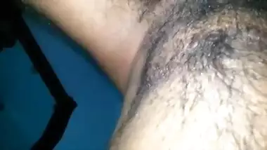 Desi girl playing BF's cock and sockjob part 1