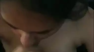 Sexy girl handjob and blowjob
