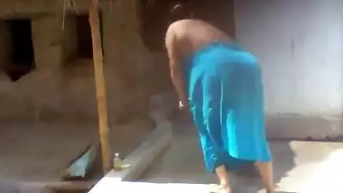 Indian voyeur films sex video which he is going to watch stroking XXX pipe with hand