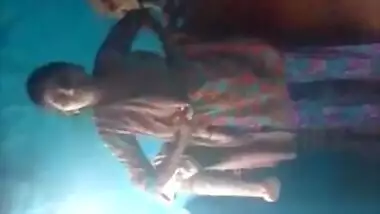 Indian Village Teen Showing Boobs To Lover