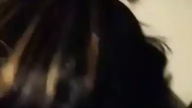 Chubby Chennai babe sucks a dick like crazy in Tamil sex